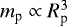 $m_{\textrm{p}} \propto R_{\textrm{p}}^3$
