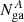 $ N_{\rm ga}^A $