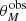$ \theta_M^{\rm obs} $