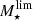 $ M_\star^{\rm lim} $
