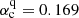 $ \alpha^{\mathrm{q}}_{\mathrm{c}} = 0.169 $