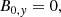 $$ \begin{aligned} B_{0,{ y}}&=0,\end{aligned} $$