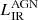 $ L_{\mathrm{IR}}^{\mathrm{AGN}} $