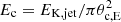 $ E_\mathrm{c}=E_\mathrm{K,jet}/\pi\theta_\mathrm{c,E}^2 $