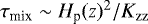 $\tau_{\textrm{mix}}\sim H_{\textrm{p}}(z)^2/K_{\textrm{zz}}$