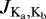 $J_{\textrm{K}_{\textrm{a}}, \textrm{K}_{\textrm{b}}}$