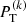 $ P_{\mathrm{T}}^{(k)} $