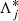 $ \Lambda^*_j $