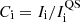 $ C_{\mathrm{i}} = I_{\mathrm{i}}/I^{\mathrm{QS}}_{\mathrm{i}} $