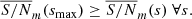$$ \begin{aligned} \overline{S/N}_m(s_\mathrm{max} ) \ge \overline{S/N}_m(s) \; \forall s . \end{aligned} $$