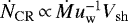 $\dot{N}_{\mathrm{CR}}\,{\propto}\, \dot{M}u_{\mathrm{w}}^{-1}V_{\mathrm{sh}}$