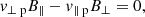 $$ \begin{aligned}&v_{\perp \text{ p}} B_\parallel -v_{\parallel \text{ p}} B_\perp = 0, \end{aligned} $$