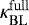$\kappa_{\mathrm{BL}}^{\mathrm{full}}$