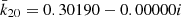 $ \bar{k}_{20}=0.30190-0.00000i $
