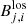 $ B^{\mathrm{los}}_{j,i} $