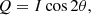$$ \begin{aligned}&Q = I \cos {2\theta },\end{aligned} $$