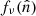 $ f_{\nu}(\hat{n}) $