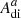 $ A^{a}_{\mathrm{di}} $