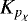 $K_{p_{\chi}}$