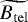 $\widetilde{B_{\mathrm{tel}}}$