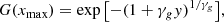 $$ \begin{aligned} G(x_{\rm max})=\exp {\left[ -(1+\gamma _{ g} { y})^{1/\gamma _{ g}} \right]} ,\end{aligned} $$