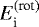 $E^{(\textrm{rot})}_{\textrm{i}}$