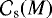 ${\cal C}_{\textrm{s}}(M)$