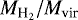 $M_{{\textrm{H}_2}}/M_{\textrm{vir}}$