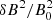 $ \delta B^2/ B_0^2 $