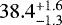 $38.4^{&#x002B;1.6}_{-1.3}$