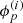 $ \phi_p^{(i)} $