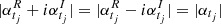 $ |\alpha_{t_j}^R + i \alpha_{t_j}^{I}| = |\alpha_{t_j}^R - i \alpha_{t_j}^{I}| = |\alpha_{t_j}| $