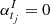 $ \alpha_{t_j}^{I} = 0 $