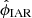 $ \hat{\phi}_{\mathrm{IAR}} $