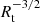 $ R_\text{t}^{-3/2} $