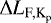 $\Delta L_{\textrm{F,K}_{\textrm{p}}}$