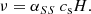 $$ \begin{aligned} \nu = \alpha _{SS}~c_{\rm s} H . \end{aligned} $$