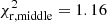 $ \chi^2_{\rm r,middle}=1.16 $