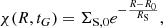 $$ \begin{aligned} \chi (R,t_G)=\Sigma _{\mathrm{S},0} e^{-\frac{R-R_0}{R_{\mathrm{S}}}}, \end{aligned} $$