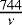 $\frac{744}{\nu}$