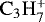 $\rm{C_3H_7^{&#x002B;}}$