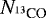 $N_{^{13}\textrm{CO}}$
