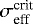 $\sigma_{\textrm{eff}}^{\textrm{crit}}$