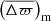 $ \left(\overline{\Delta \varpi}\right)_{\mathrm{m}} $