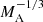 $ M_\text{A}^{-1/3} $