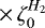 $\,\times\, \zeta^{H_2}_0$