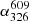 $ \alpha_{326}^{609} $