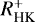 $R_{\textrm{HK}}^{&#x002B;}$