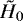 $\tilde{H}_0$