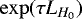 $\exp(\tau L_{H_0})$